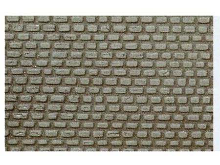 Heki  Kopfsteinpflaster 0/1/H0, 40x20 cm, 2 Stück