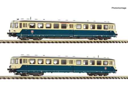 Fleischmann N  Akkutriebwg. 515 529-6 mit Steuerwagen, DB AG
