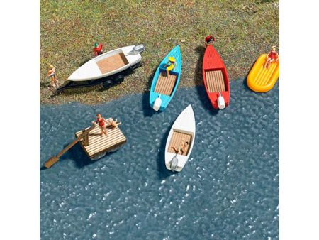 Busch N Boote-Set