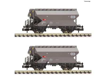 Fleischmann N 2-tlg. Set: Getreidesilowagen, SBB