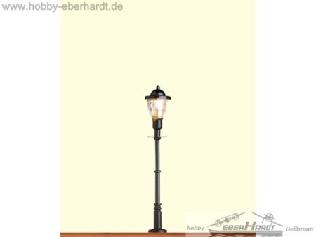 BRAWA  H0 Alte Gaslaterne, Stecksockel mit LED
