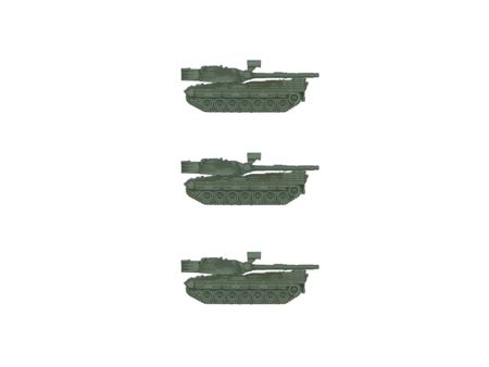 Märklin Spur Z Fahrzeugset Panzer Leopard 1A