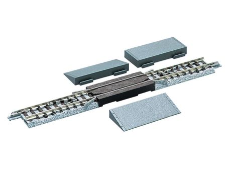 TOMYTEC Aufgleis-Stück, in Schotterbettung