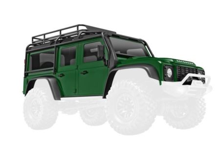 Karosserie TRX-4M DEFENDER grün, komplett