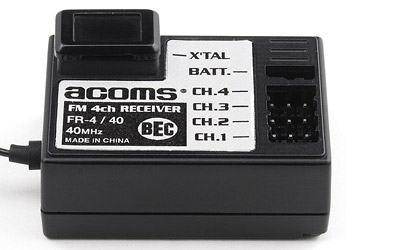 4-KANAL EMPF. 40MHZ FM