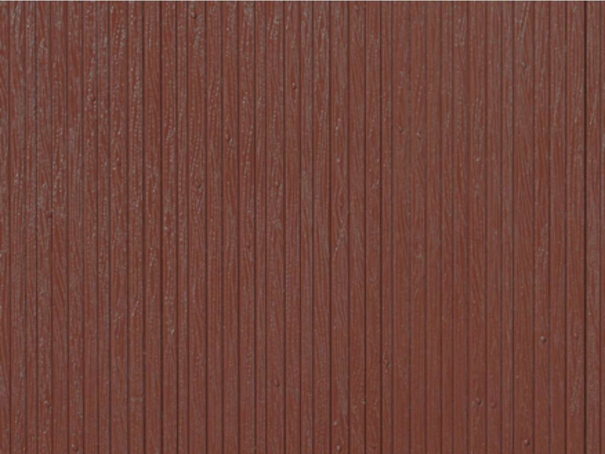 1 Dekorplatte Bretterwand braun lose - Sonstige