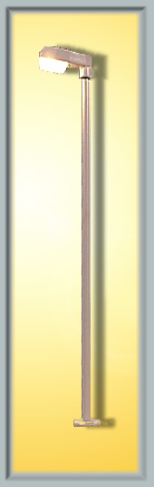 Viessmann H0 Straßenleuchte modern, LED weiß 