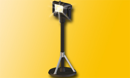 Viessmann H0 Flutlichtstrahler auf Stativ, LED weiß 