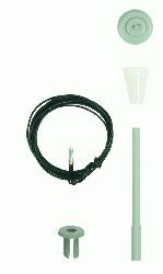 Viessmann H0 Bausatz Straßenleuchte, LED weiß 