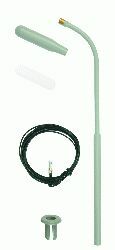 Viessmann H0 Bausatz Peitschenleuchte, LED weiß