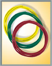 Viessmann Schrumpfschlauch gelb, 40 cm, Innendurchmesser1,2 