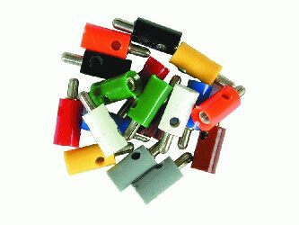 Viessmann Querlochstecker rot, 10 Stück