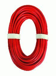 Viessmann Hochstromkabel 0,75 mm², rot, 10 m 