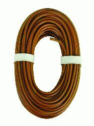 Viessmann Hochstromkabel 0,75 mm², braun, 10 m