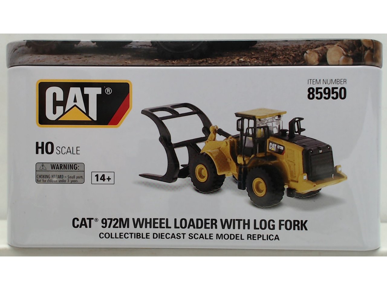 CAT 972M Radlader Modell 1:87 - Druckguss Fertigmodell 10,2cm